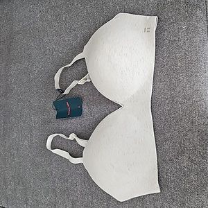 Tommy John Cool Cotton lightly lined wireless bra
